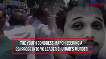 Shuhaib murder: Youth Congress march turns violent as police resort to tear gas, lathi-charge [Video]