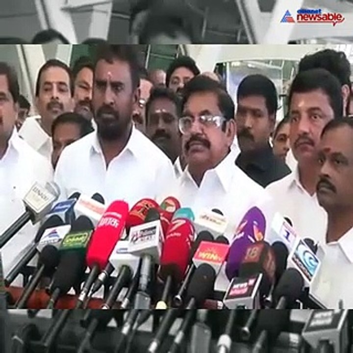 Disappointed with Supreme Court's Cauvery verdict, says Tamil Nadu CM Edappadi K Palaniswami