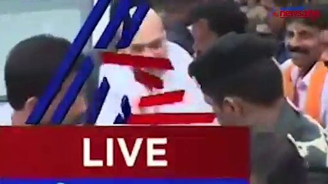 Refusing to talk to people, did you know where BJP leader Amit Shah headed to?