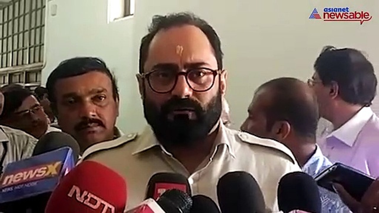 BJP's Rajya Sabha Candidate Rajeev Chandrasekhar promises to end Congress' misgovernance in Karnataka