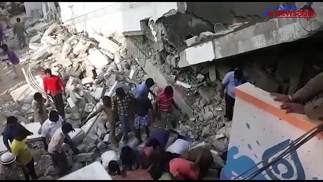 Building collapses in Bengaluru trapping 20 workers