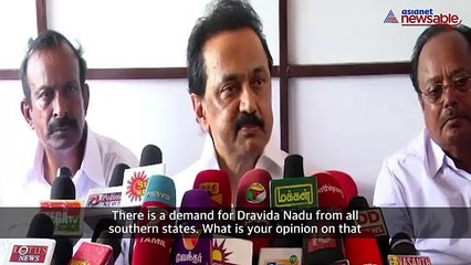 Demand for Dravida Nadu from all Southern states?