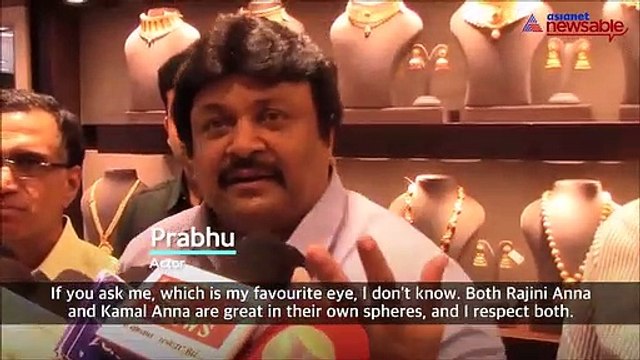 Will actor Prabhu support Rajinikanth or Kamal Haasan?