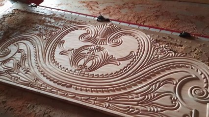 A Very Nice  Bed Design By CNC Machine