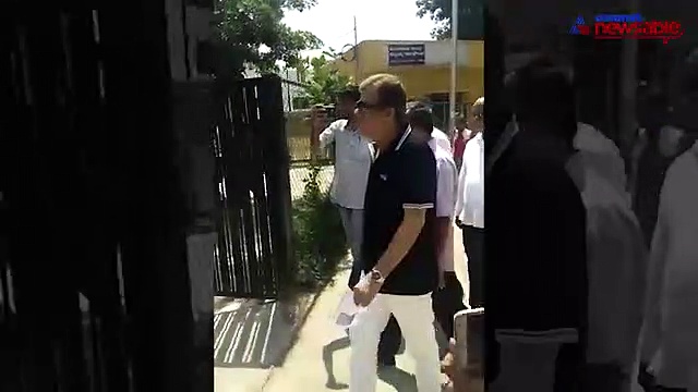 Actor Ananth Nag hits the polling booth
