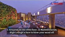 Top 5 rooftop restaurants in Bengaluru