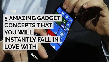 5 Amazing gadget concepts that you will instantly fall in love with