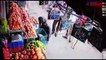 Traffic police demanding money from a fruit shop vendor, caught on CCTV
