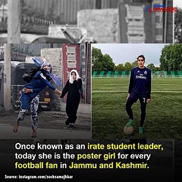 Meet Afshan Ashiq, once a stone-pelter, now the captain of Jammu and Kashmir girl's football team