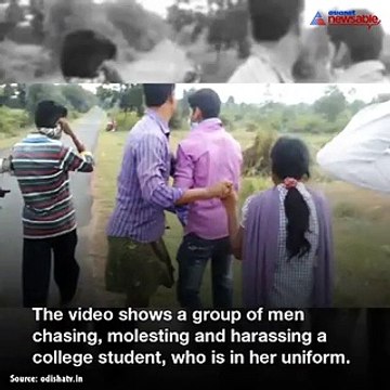 Watch: College girl molested by youths in broad daylight