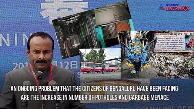 Mayor flies to China while Bengaluru citizens fight potholes