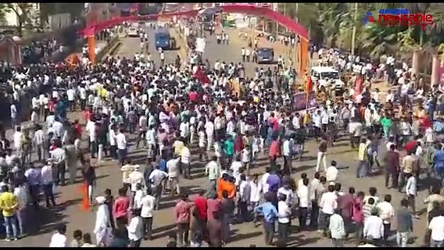 Karnataka Lathi charge against people protesting teenager's rape in Bidar