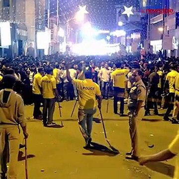 Bengaluru police's masterstroke for the New Year: Women on one side and men on the other side in MG Road