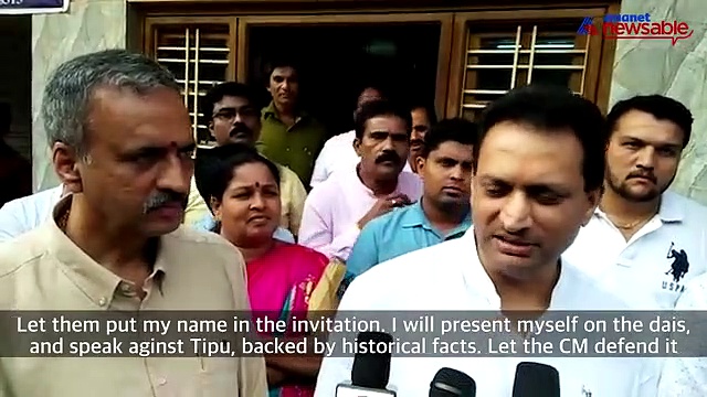 Tipu War in Karnataka: Descendant takes on BJP leader Anantkumar Hegde