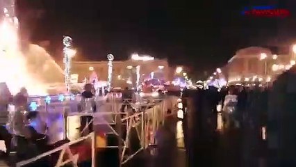 New Year celebrations in Russia turn into flames