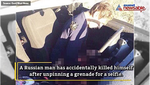 Man posts selfie with a live grenade, blows himself up