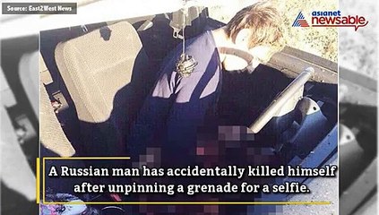 Man posts selfie with a live grenade, blows himself up