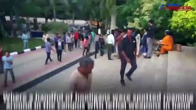 Hooligans roam with lethal weapons in Bengaluru college campus