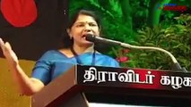 Kanimozhi's atheist statement hurts the sentiments of religious people?