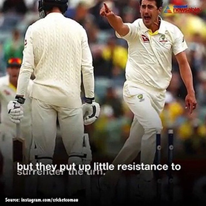 Watch: Dominant Australia regains the Ashes tro...