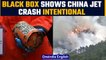Chinese plane crash: Black box data indicates it was 'intentional’: report | Oneindia News