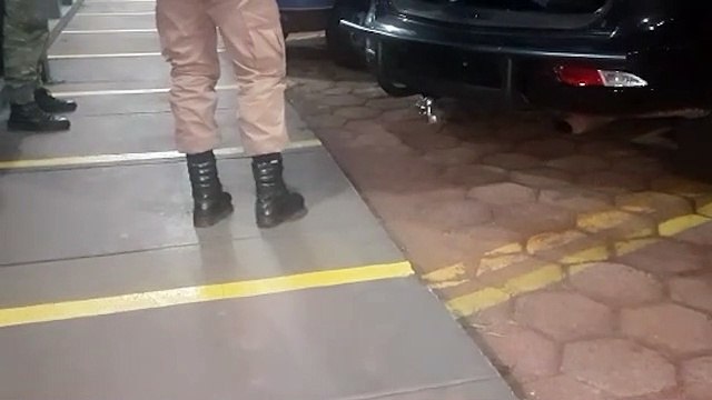 Homem é detido em Capitão Leônidas Marques portando cocaína e trazido até Cascavel