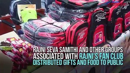 Rajni fever grips Karnataka as fans celebrate superstar's 67th birthday