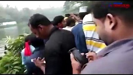 Video: Private bus from Bengaluru falls into a river killing three on board