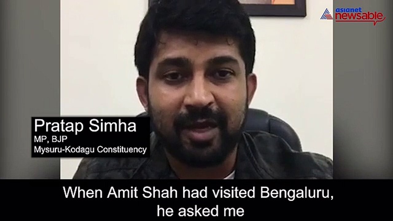 This is the man forcing MP Pratap Simha to court controversies