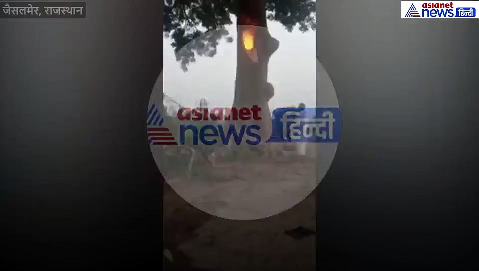 ...और आग की भट्टी बन गया नीम का पेड़, कई दिनों तक यूं ही उठती रहीं आग की लपटें