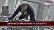 Watch: Thieves carried out a daring heist on a moving cargo truck