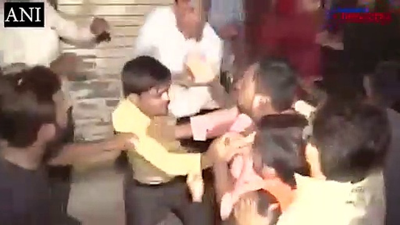 Major scuffle breaks out between PAAS workers a...