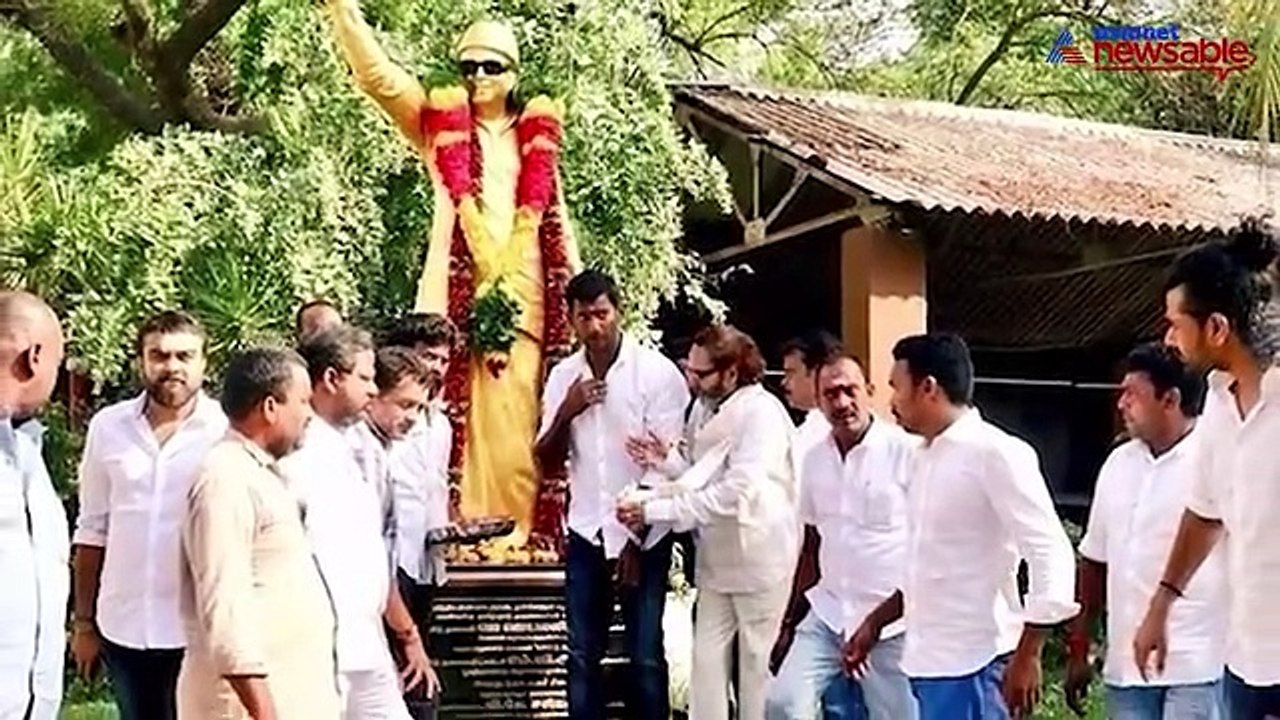 Why is actor Vishal taking a political plunge in RK Nagar election?
