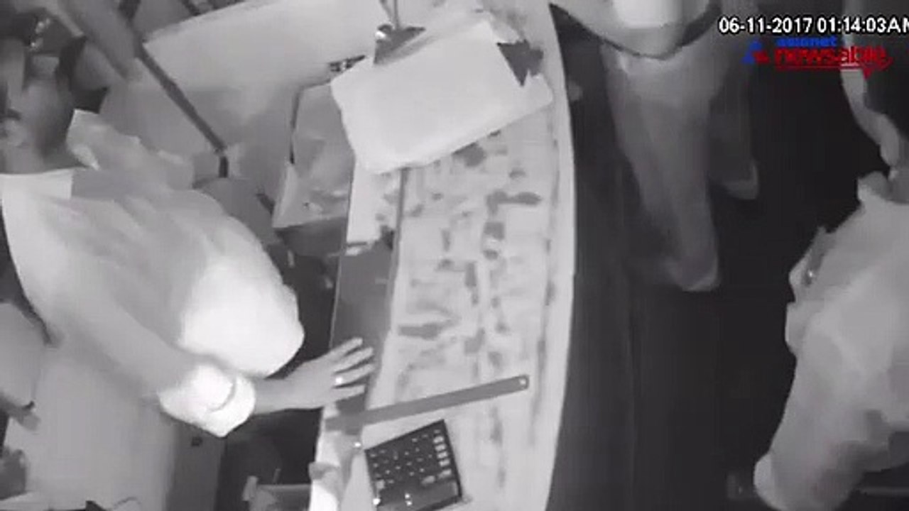 Cop thrashes hotel manager, act caught on camera