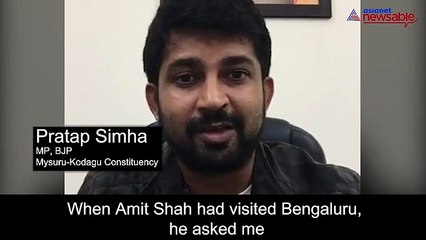 This is the man forcing MP Pratap Simha to court controversies