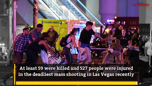 An iPhone in hand, saves this Las Vegas victim