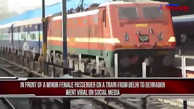 Man caught masturbating in front of a minor female passenger