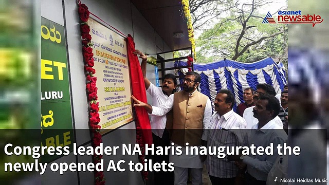 Air-conditioned toilets for public use near Domlur