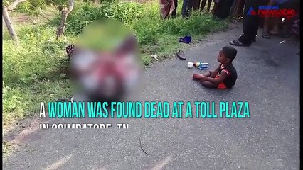 Child watches as her mother dies at toll plaza