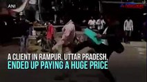 Client gets beaten up mercilessly by lawyer in Uttar Pradesh