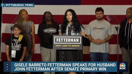 Gisele Barreto Fetterman Speaks On Behalf Of Husband After PA Primary Win