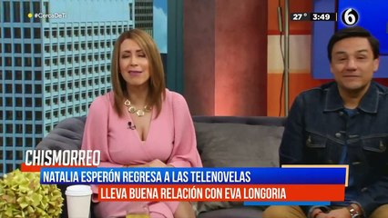 Natalia Esperón revela cómo se lleva con Eva Longoria, esposa de su ex