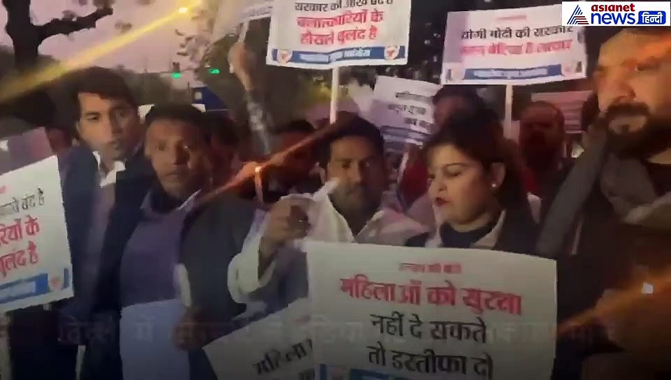 उन्नाव रेप पीड़िता के लिए न्याय मांग रहे लोगों पर टूटा पुलिस का कहर