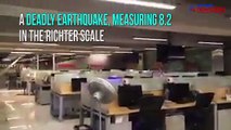 Devastating 8.2 earthquake hits Mexico coast, gets captured on camera