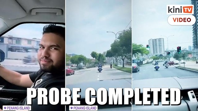 MP's son with outriders: DPP to decide next action