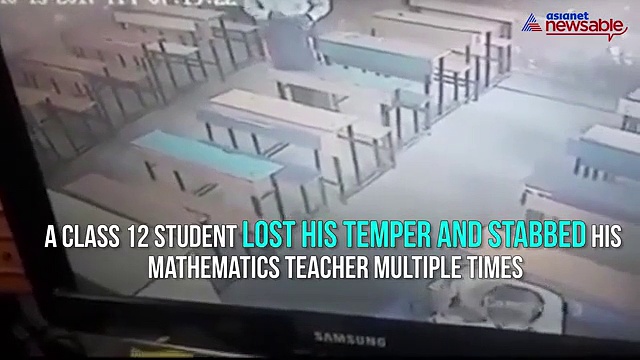 Haryana: Student brutally stabs maths teacher over low marks