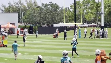 Scenes from Miami Dolphins May 17 OTA