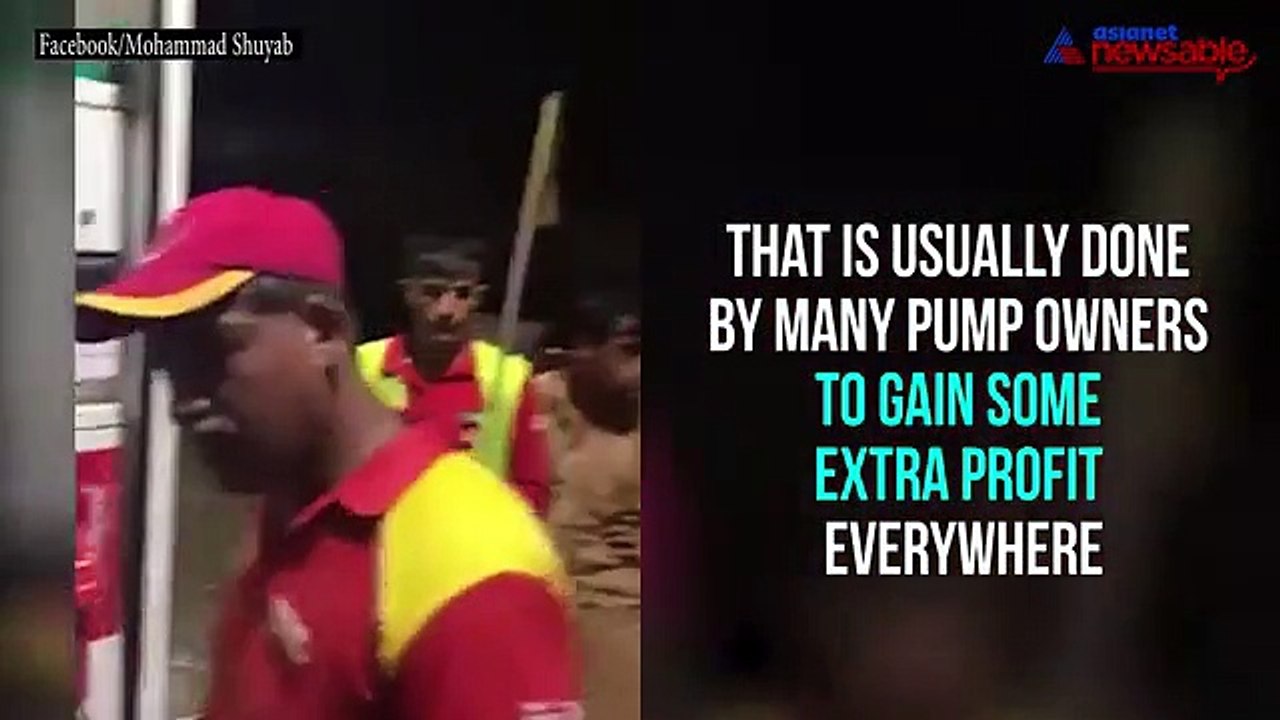 Video of Pakistani reporter exposing petrol theft is going viral