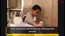 Watch: A simple act by little boys offering help to Haj pilgrims