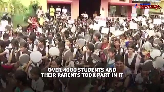 4000 students protest in Bantwal over withdrawal of grant